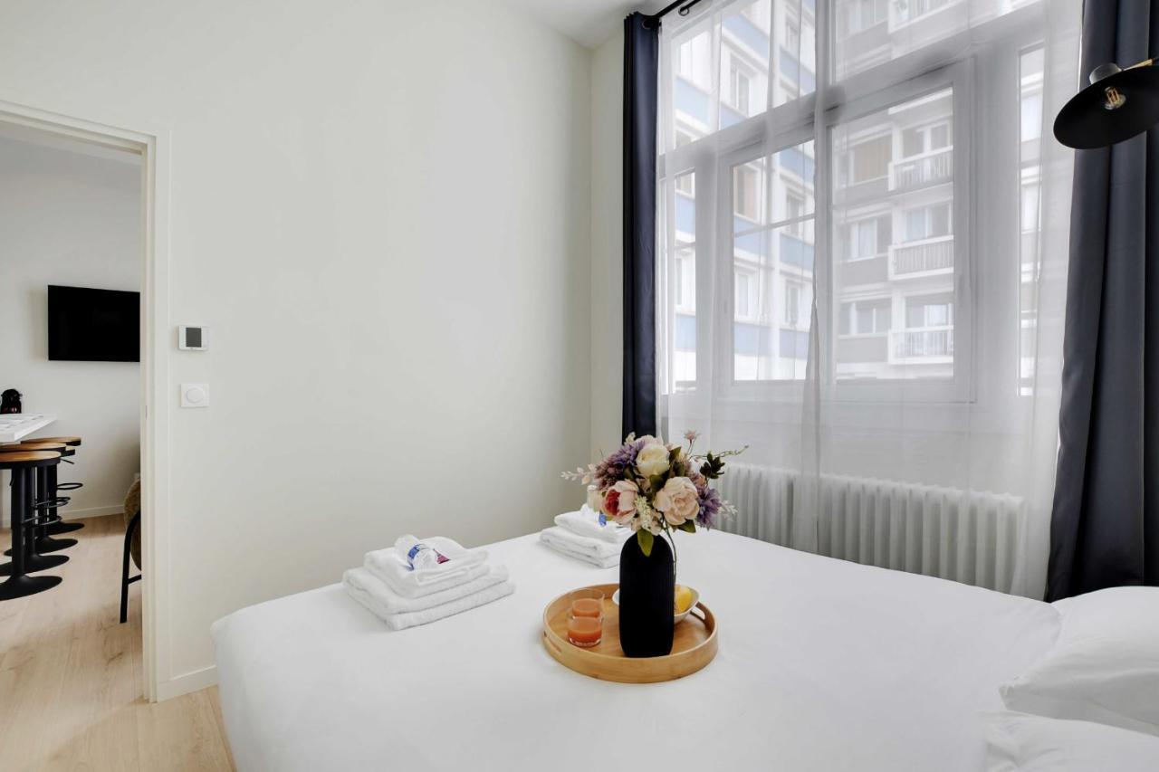 Modern Apartment - 2Br-6P - Eiffel Tower Párizs Kültér fotó